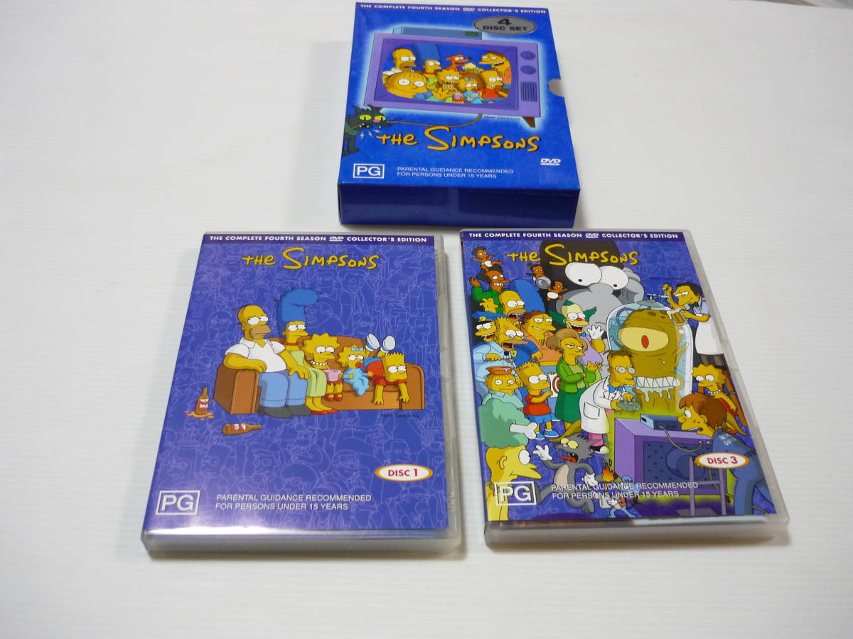 管01]DVD-BOX ザ・シンプソンズ シーズン 4 コレクターズ エディション