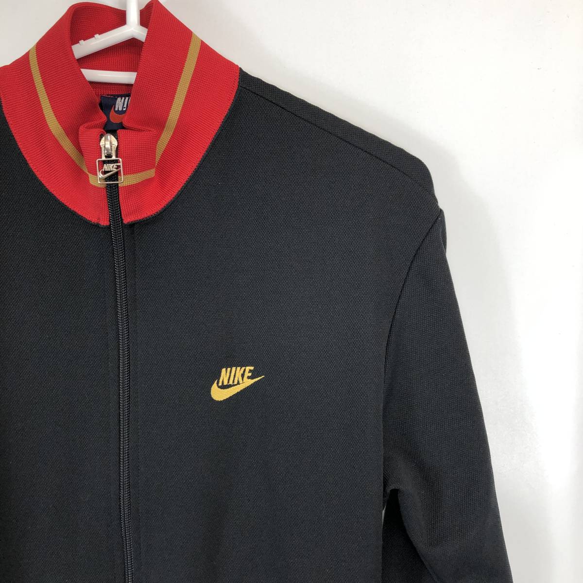 80s 日本製 NIKE ナイキ トラックジャケット セットアップ ジャージ L