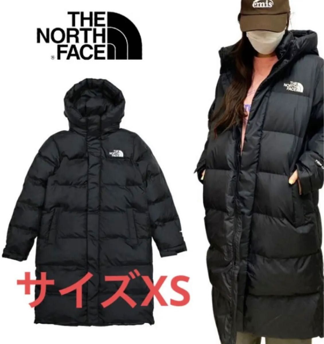 新品未使用品 ノースフェイス ロングダウン ロングコート サイズXS