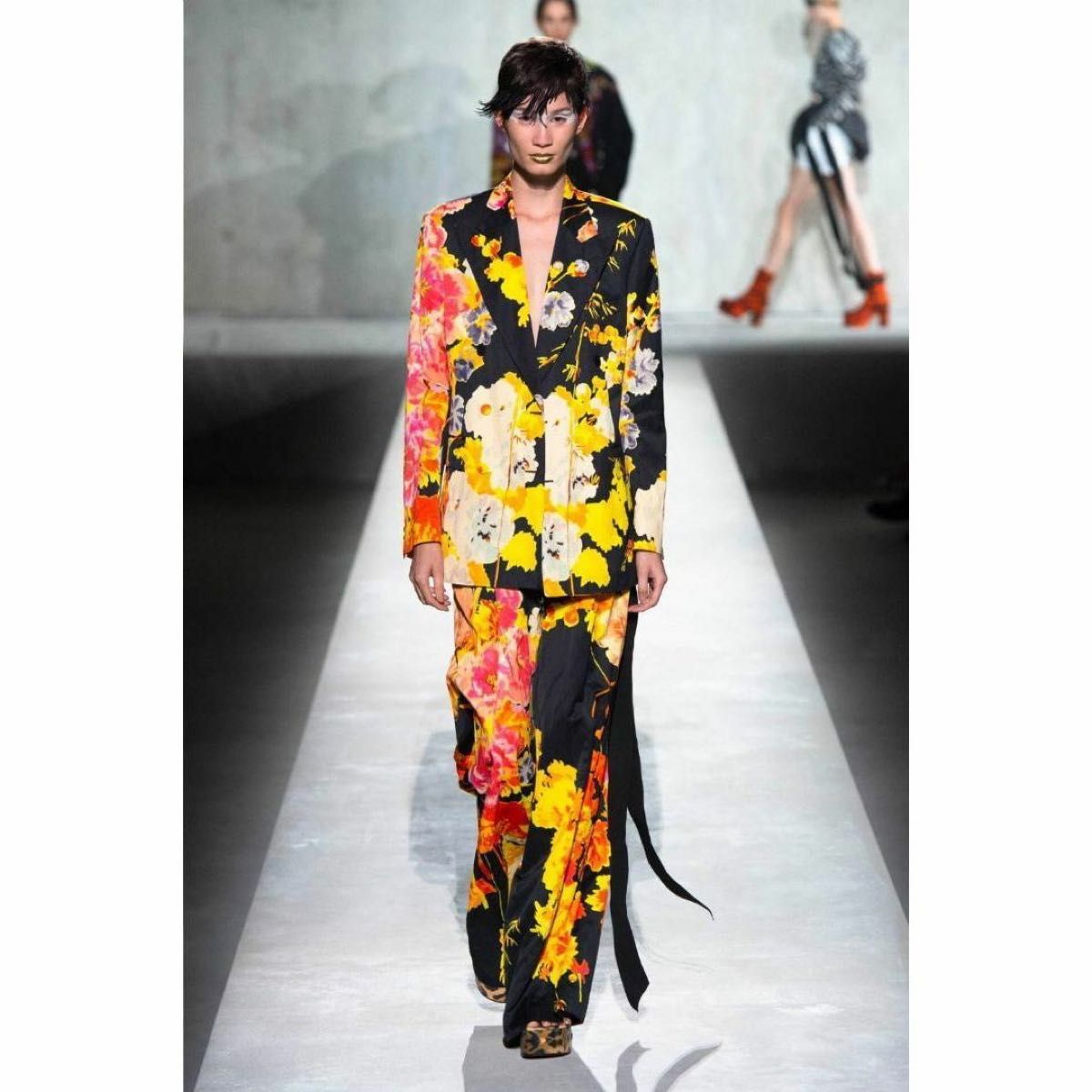 美品 DRIES VAN NOTEN ドリスヴァンノッテン 20SS ワンピース 花柄