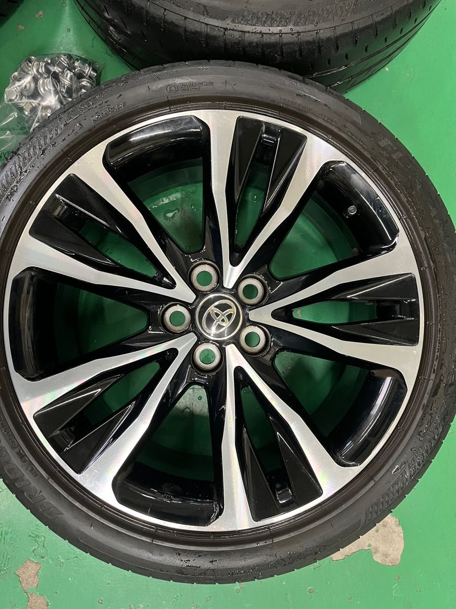 トヨタ純正タイヤホイール4本17インチ カローラツーリング2000limited