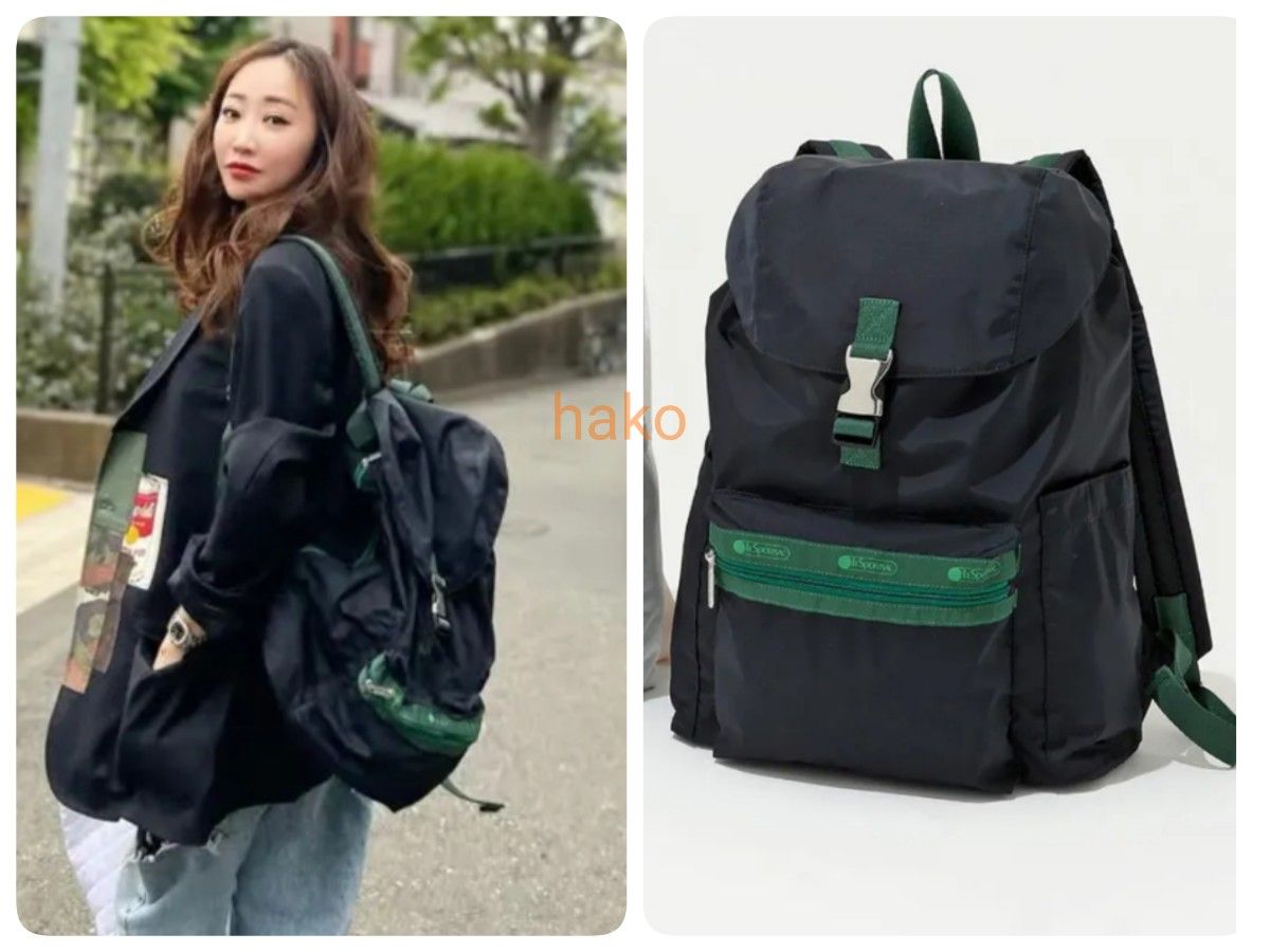 訳あり】レスポ 神崎恵 コラボ リュック LeSportsac レスポートサック