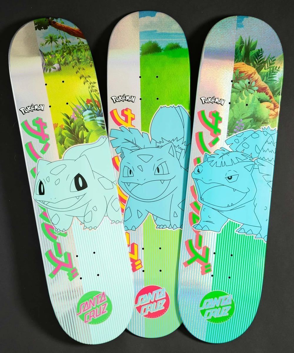 Pokmon & Santa Cruz Collection PoKeMoN BLIND BAG SKATEBOARD DECK