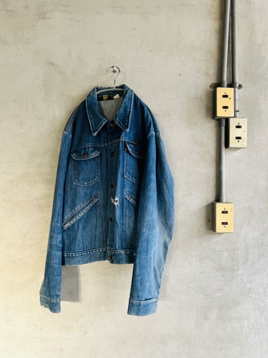 80s 80年代 ラングラー wrangler 三角タグ 黒タグ ビンテージ USA