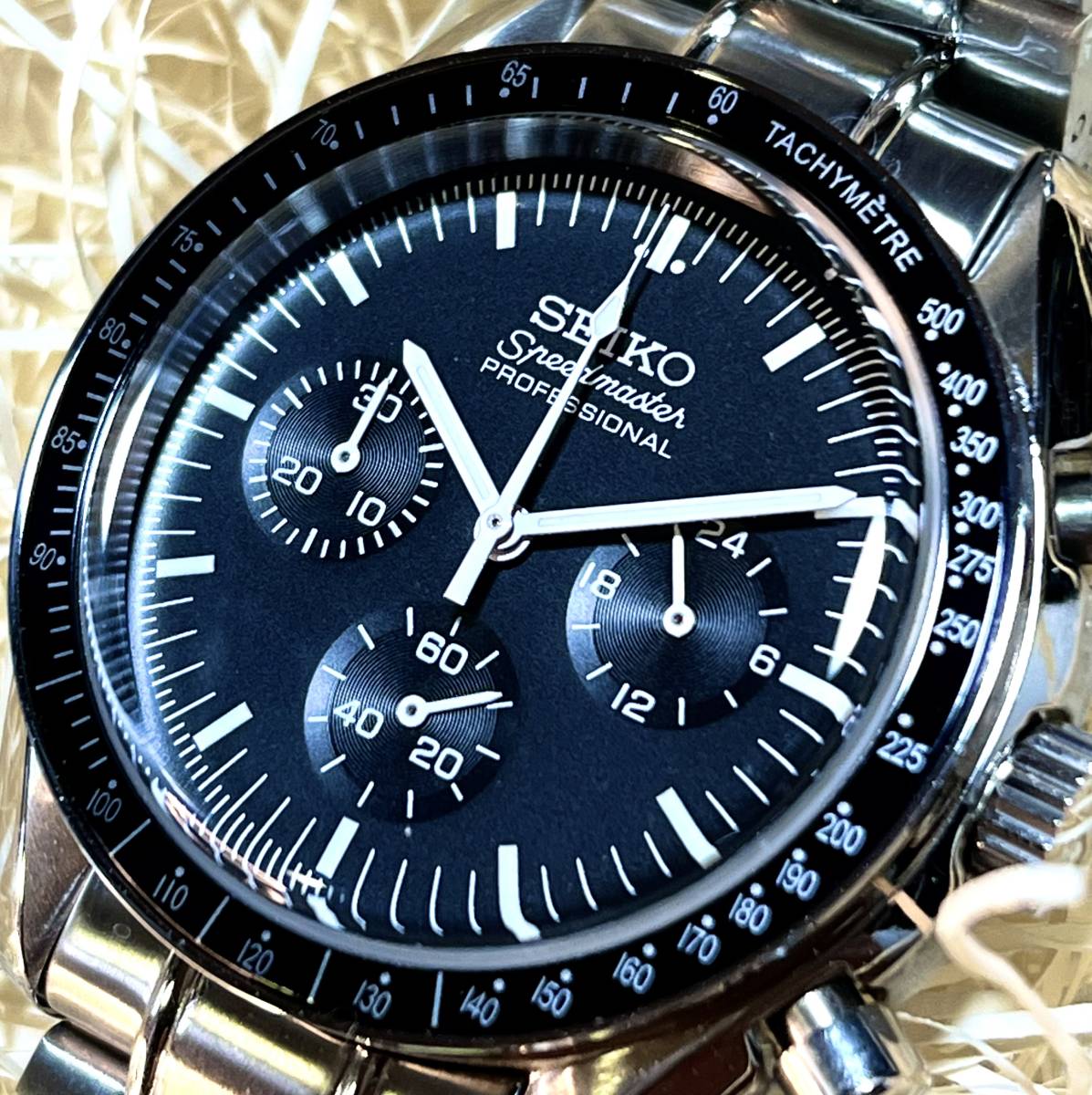 Yahoo!オークション - SEIKO MOD /カスタム /VK63 クォーツ/ ブラック