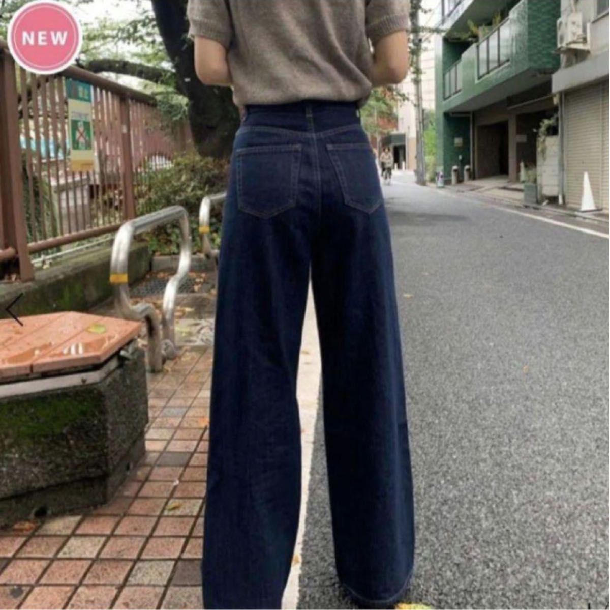 TWWデニム 2(g+c) スタイルアップデニム ディープネイビー XS/S 骨格