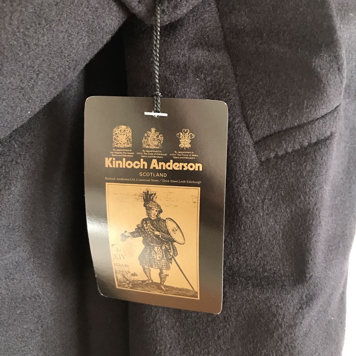 新品未使用 Kinloch Anderson キンロックアンダーソン カシミヤコート
