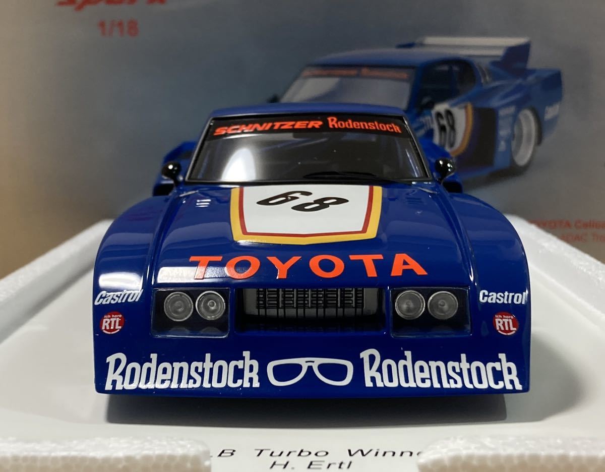 Yahoo!オークション - 1/18 TOYOTA Celica LB Turbo #68 Winner ADAC T