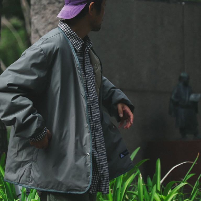 nanamica × Palace Skateboards】Reversible Down Cardigan