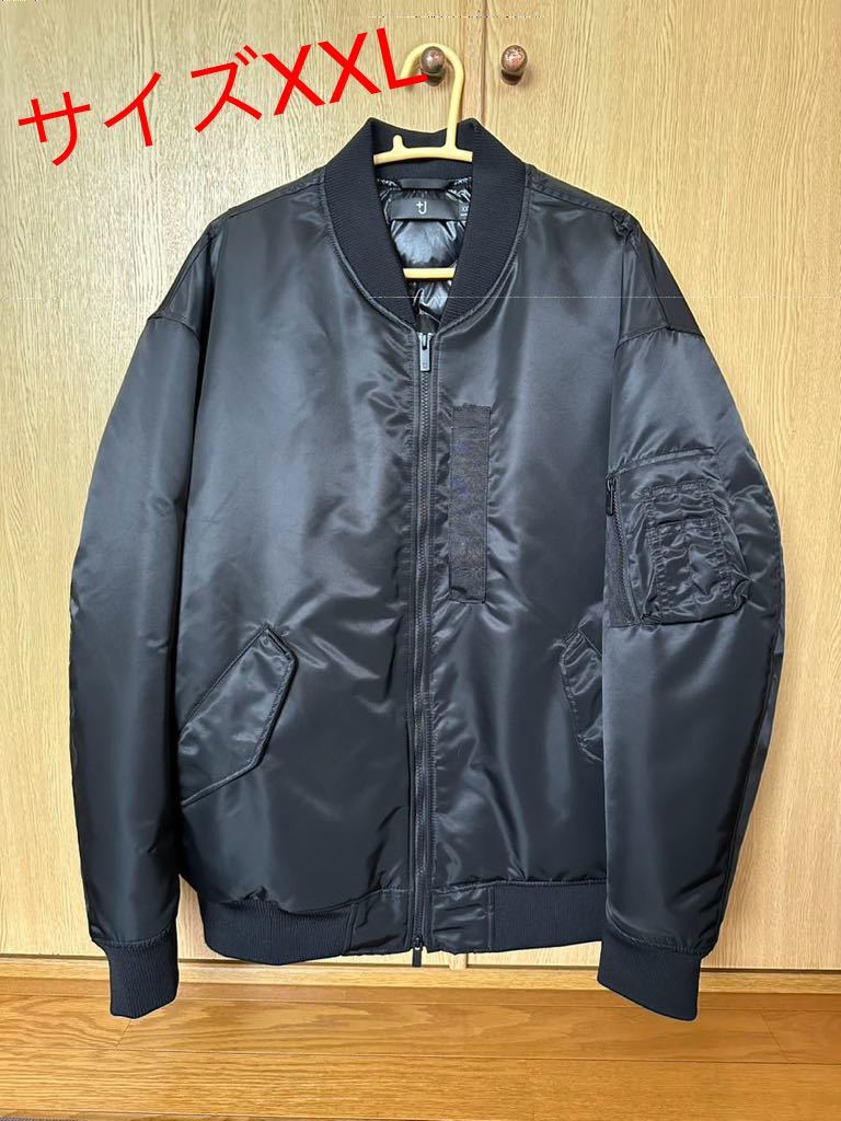 ユニクロ UNIQLO ＋J ハイブリッドダウン MA-1 ジャケット ダウン