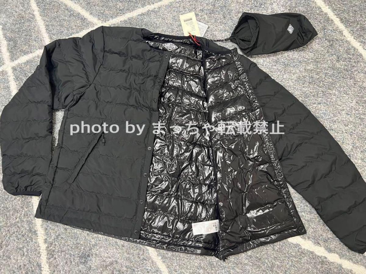 新品 Dantonダントン インナーダウン ジャケット ブラック メンズ XL