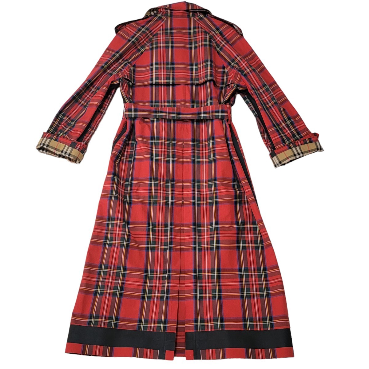 試着のみ】イタリア製 バーバリー BURBERRY タータンチェック