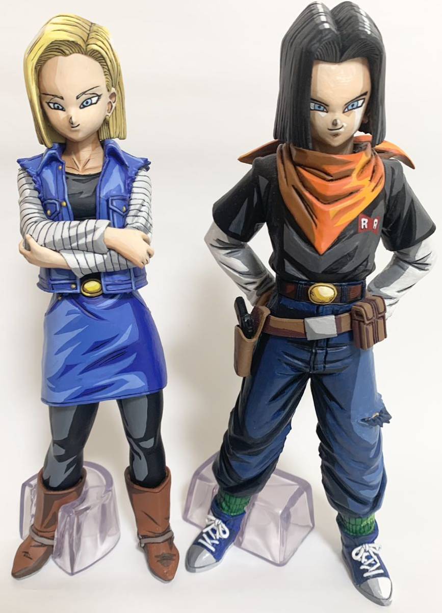 ドラゴンボール一番くじ人造人間17号、18号