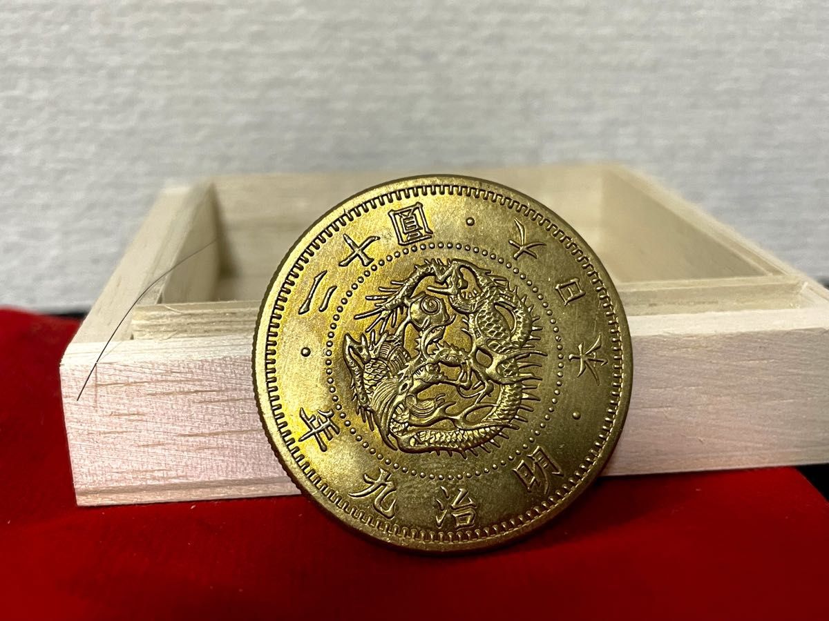 限定大売り出し$ 旧20円金貨 明治9年 【八陵鏡日章】｜Yahoo!フリマ