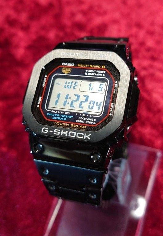 G-SHOCK GW-M5610-1JF フルメタル カスタム メタルブラック 純正ベゼル