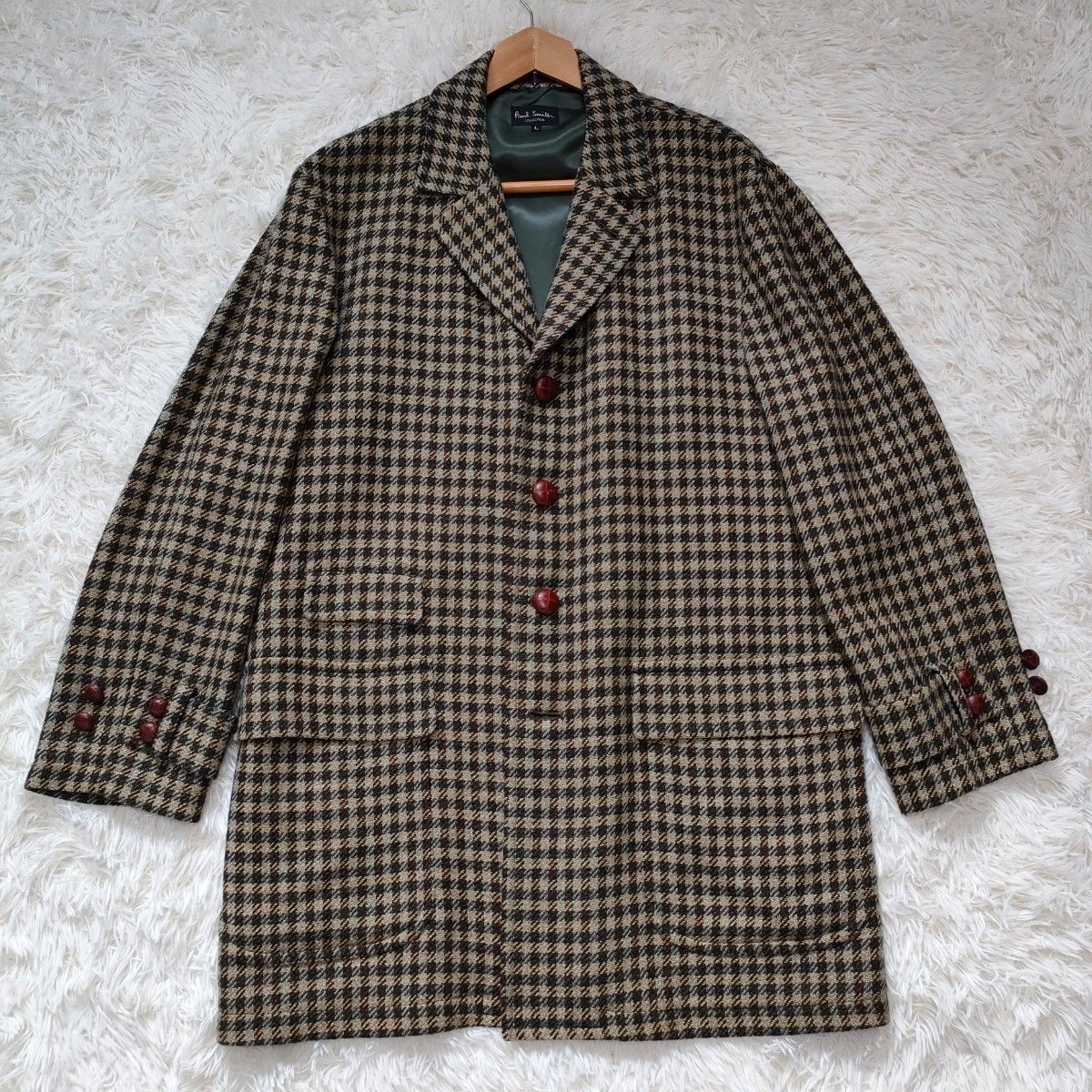 PaulSmith ポールスミスコレクション チェスターコート 千鳥格子