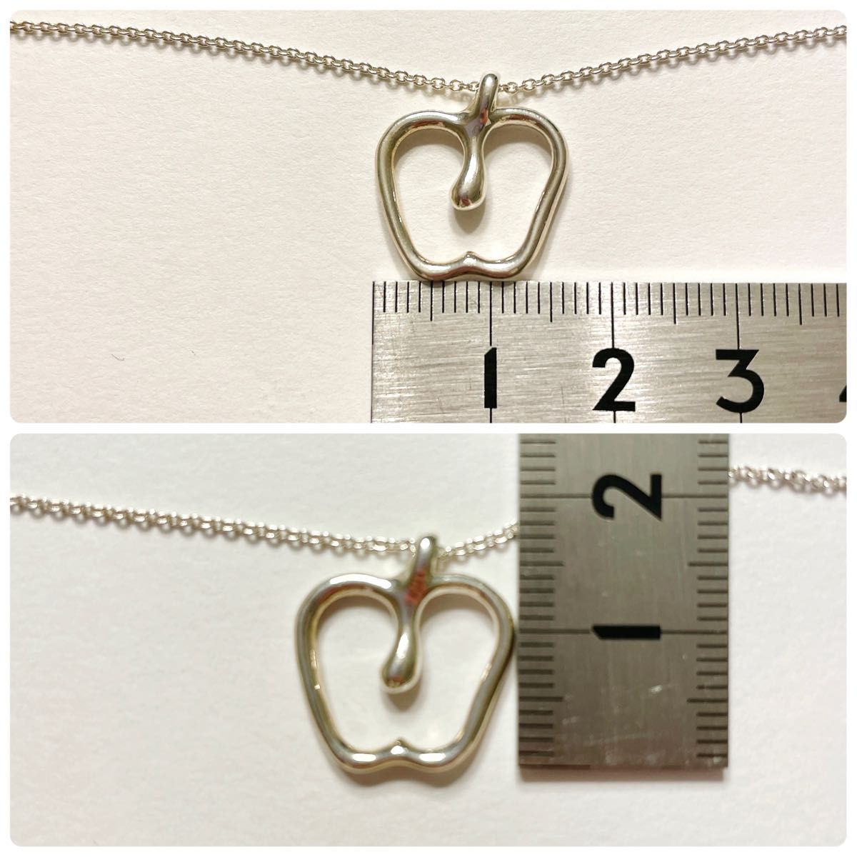 ティファニー Tiffany&co ネックレス アップル 林檎 ペンダント レア