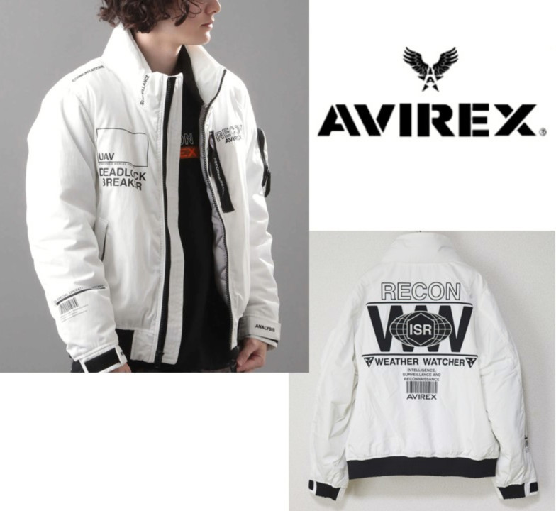 新品タグ付き【AVIREX アヴィレックス】WEATHER WATCHER/AF フライト