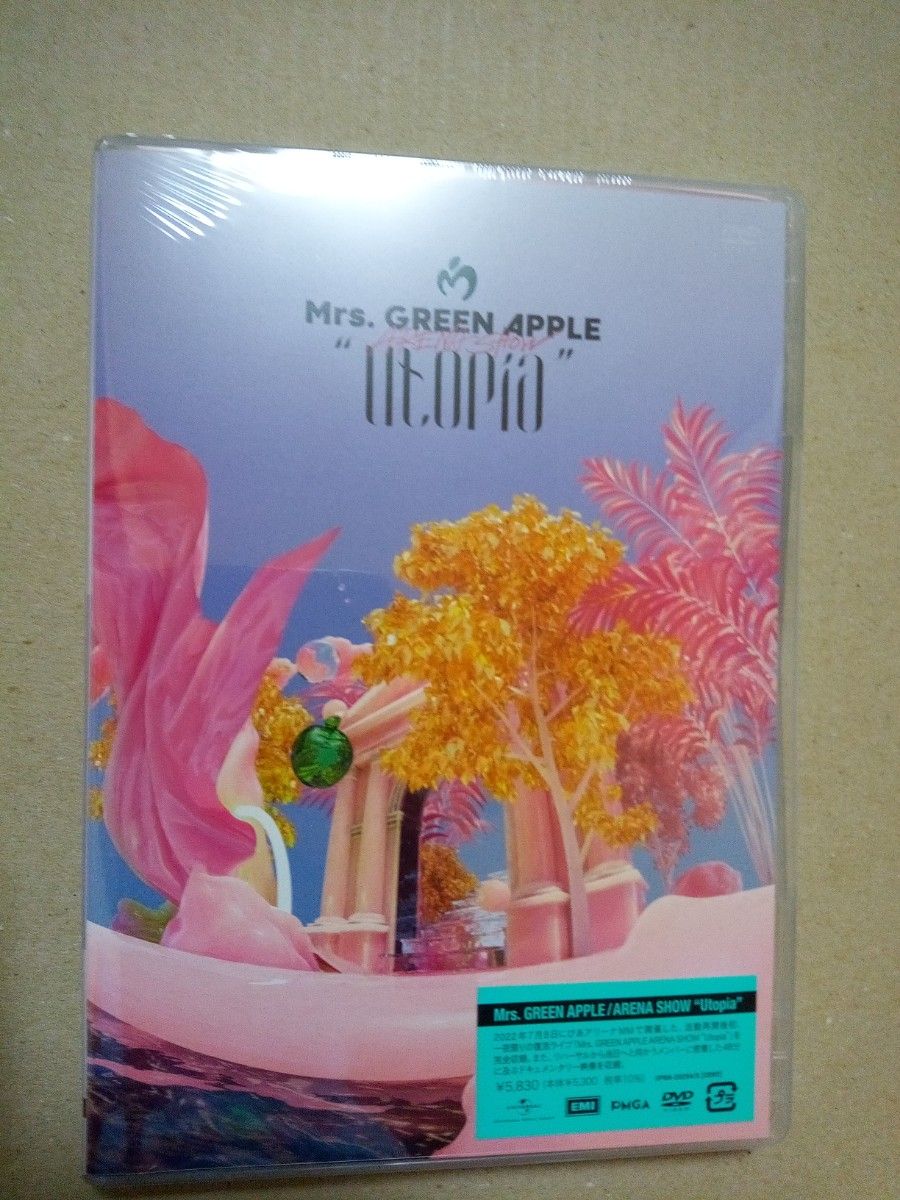 Mrs GREEN APPLE 通常版 DVD 4本 新品未開封 ミセスグリーンアップル
