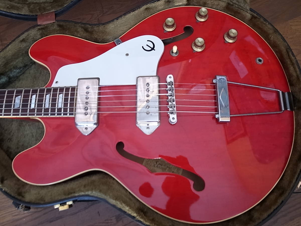 Yahoo!オークション - 1985年製EPIPHONE CASINOマツモク工業製ベージュ
