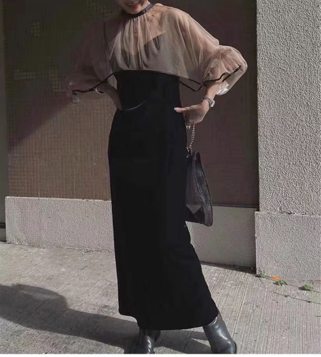 AMERI MANY WAY TULLE VEIL DRESS｜Yahoo!フリマ（旧PayPayフリマ）