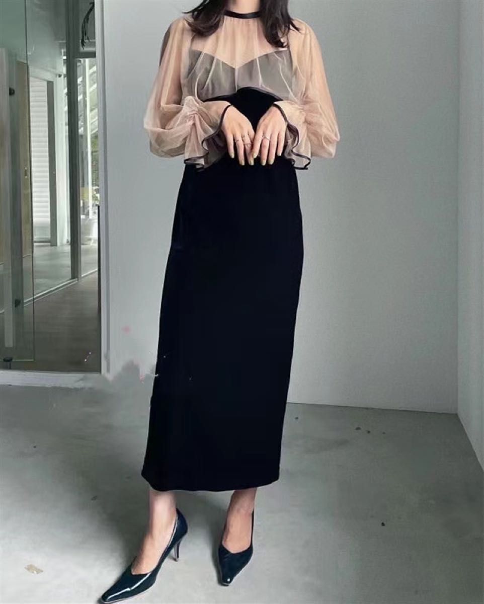 AMERI MANY WAY TULLE VEIL DRESS｜Yahoo!フリマ（旧PayPayフリマ）