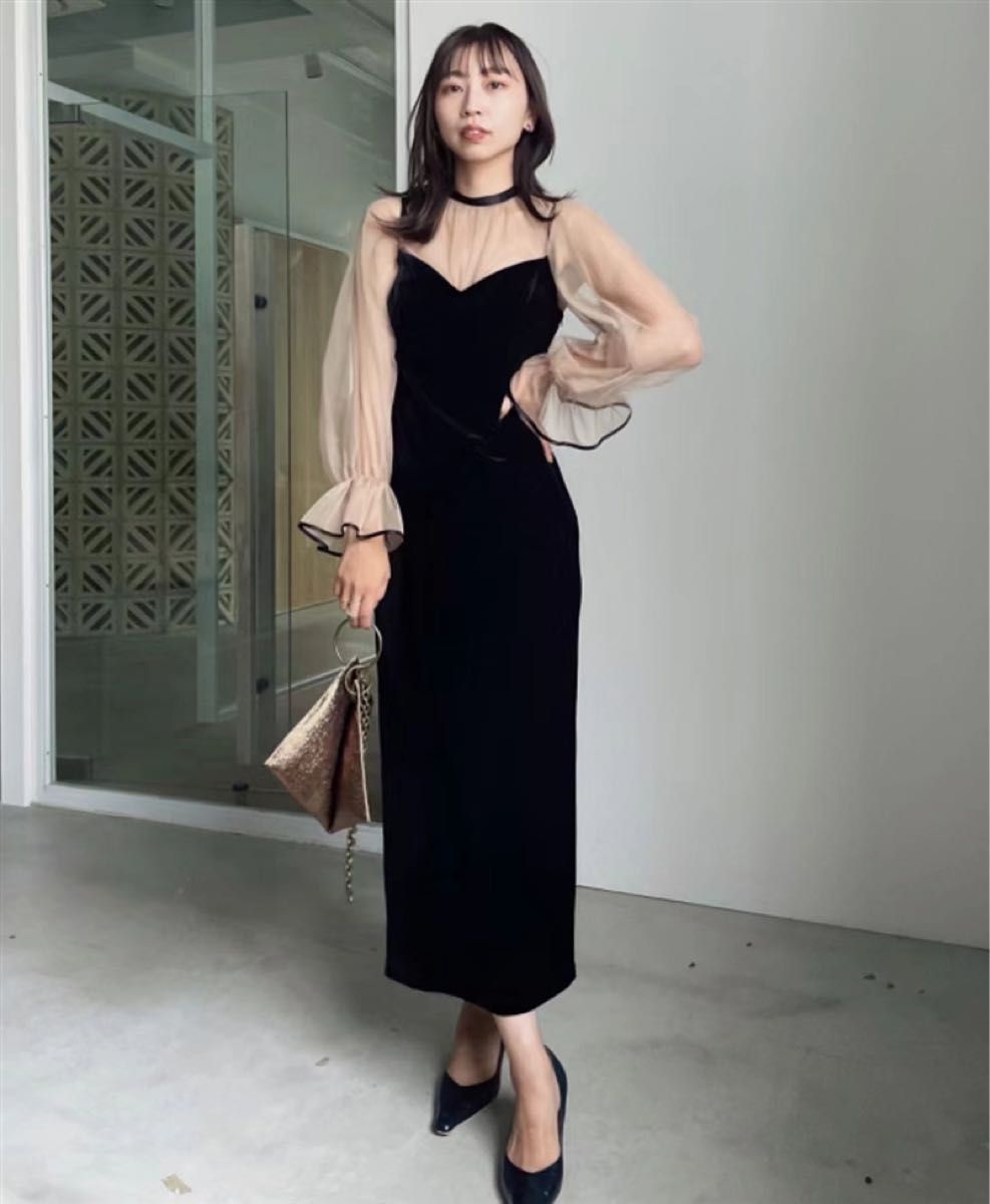 AMERI MANY WAY TULLE VEIL DRESS｜Yahoo!フリマ（旧PayPayフリマ）