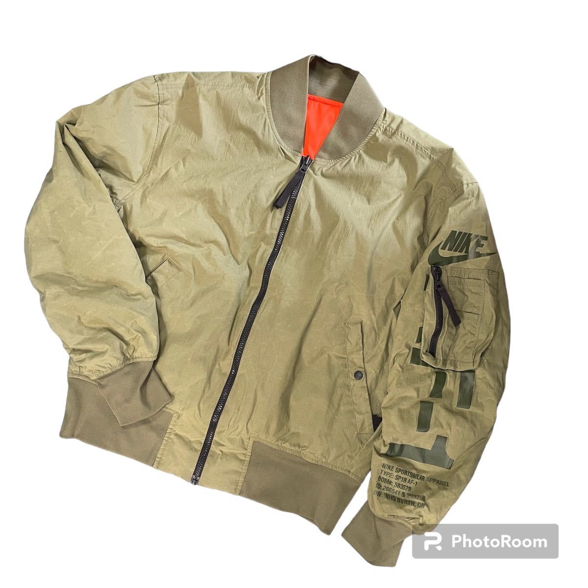 Nike 【希少・限定】NIKE LAB リバーシブル MA-1 ジャケット