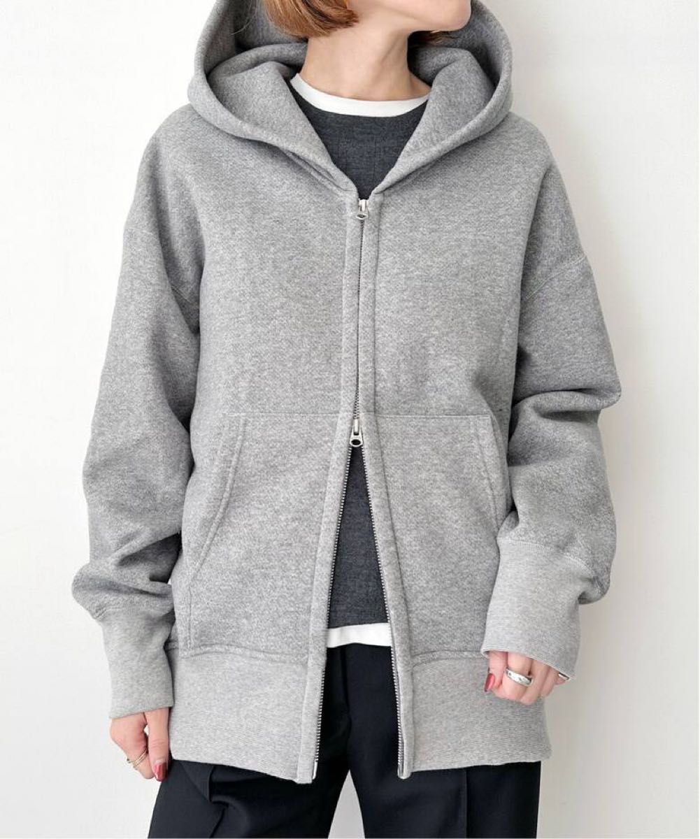 AMERICANA/アメリカーナ】 WIDE FULLZIP HOODIE ワイドフルジップ