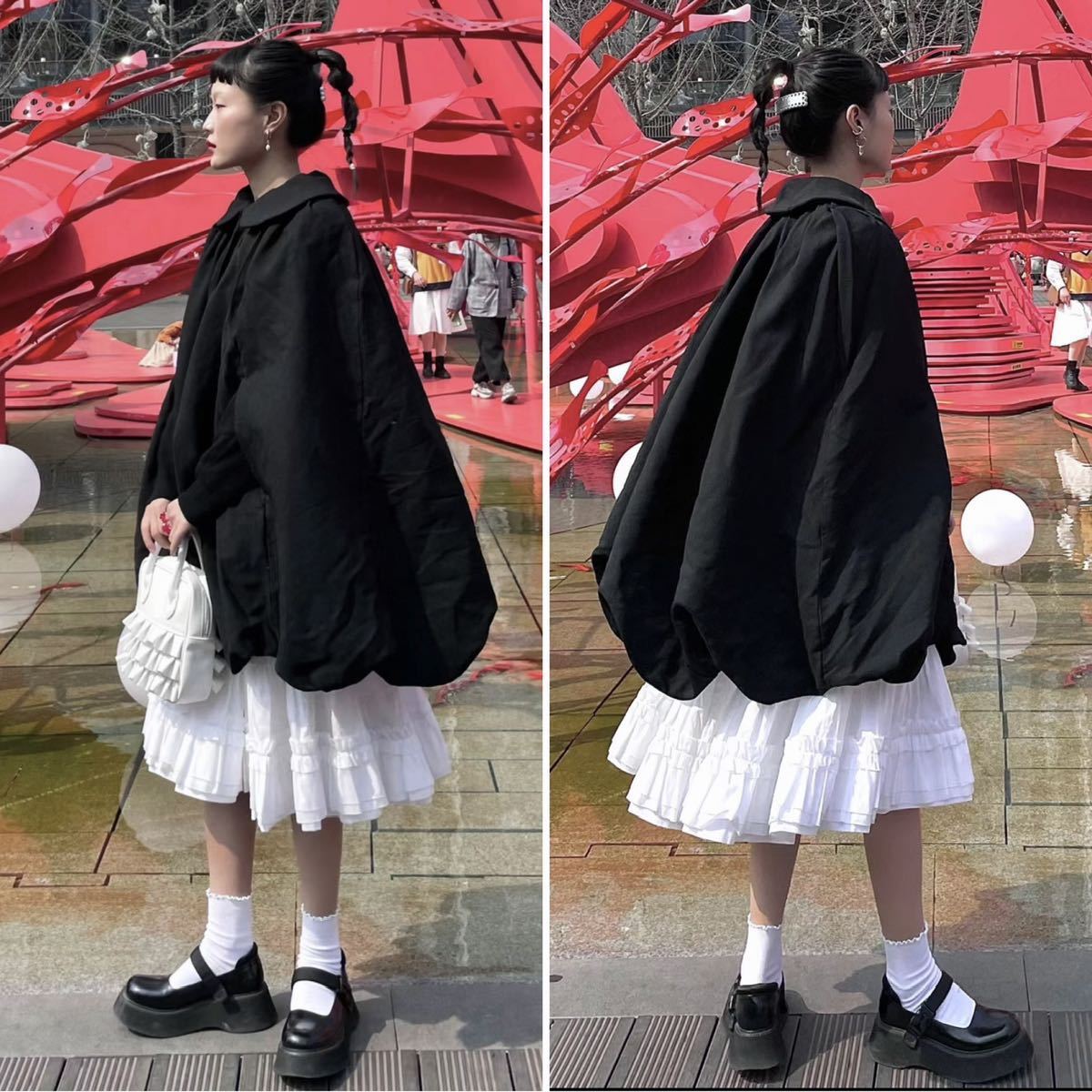 2020aw コムデギャルソン comme des garcons パンプキン ボリューム