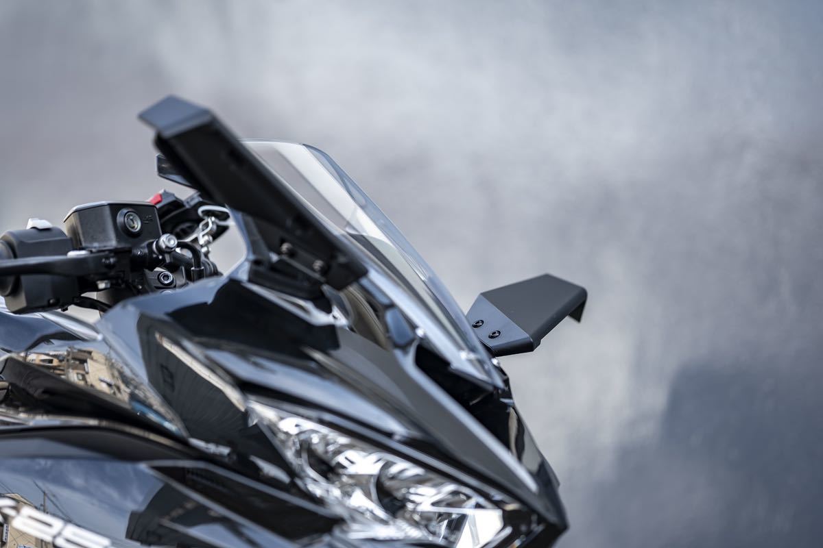 Speedergrey カワサキニンジャZX-25R/ZX-4Rシリーズ専用 大型ウィング