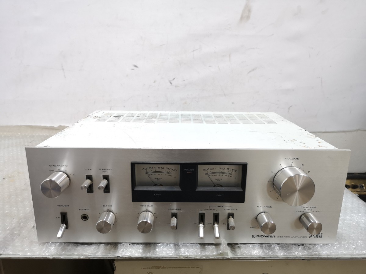PIONEER SA-7800Ⅱ プリメインアンプ ジャンク PIONEER SA-7800Ⅱ