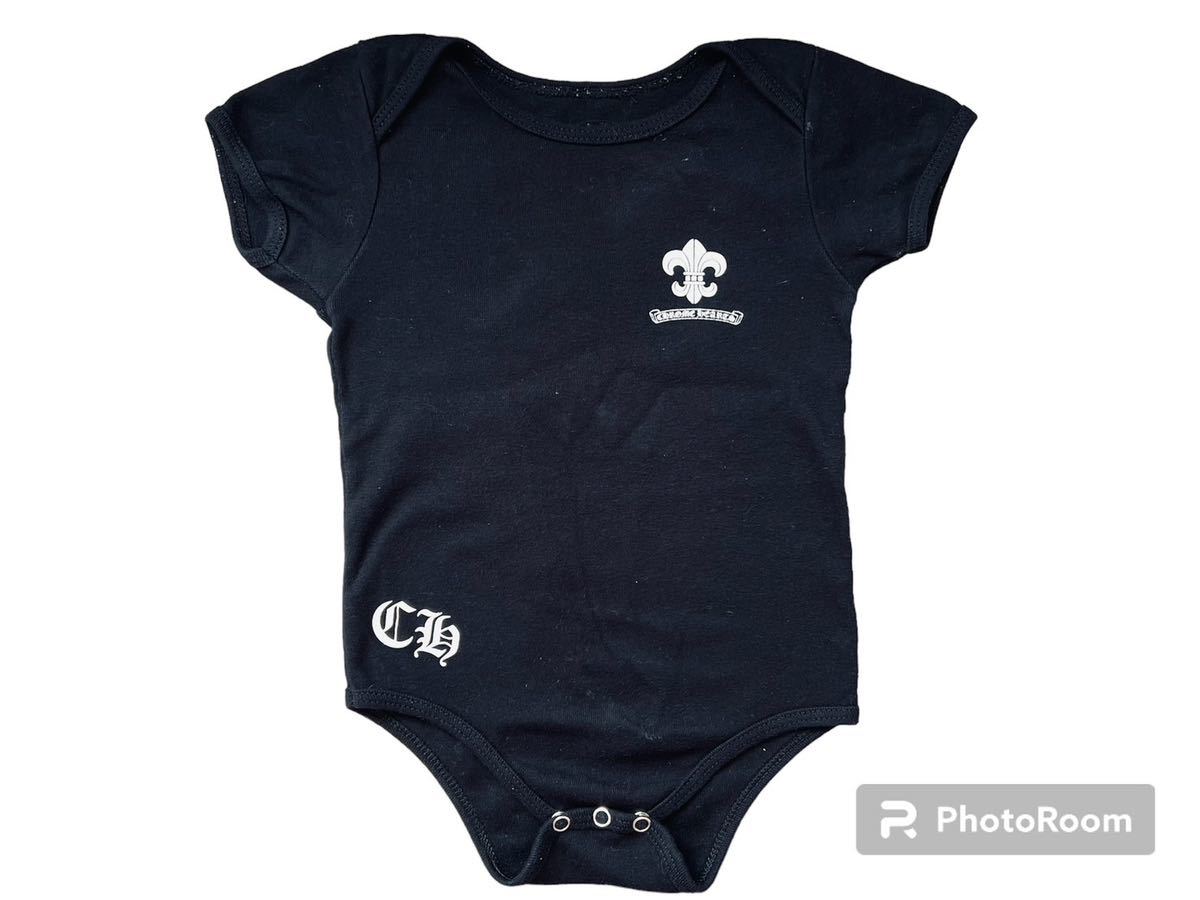 Chrome Hearts クロムハーツ ベイビー ロンパース BSフレア ブラック