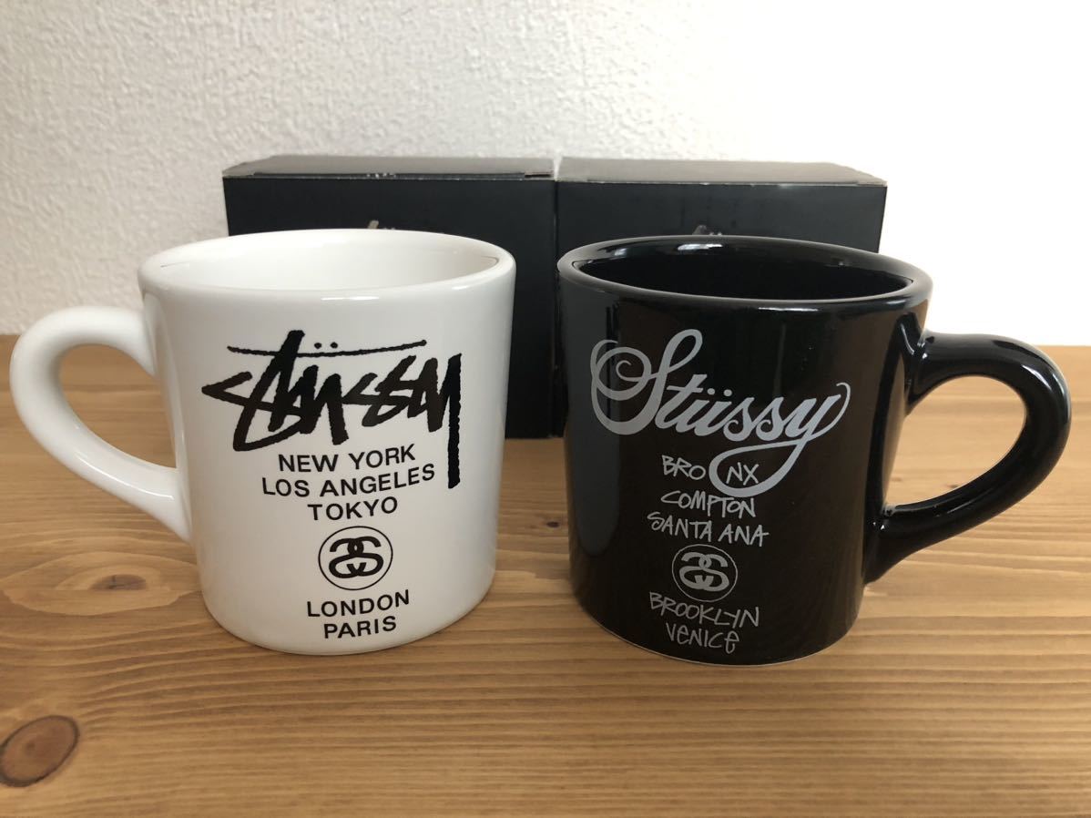 未使用 stussy ステューシー マグカップ 2セット 箱付｜Yahoo!フリマ