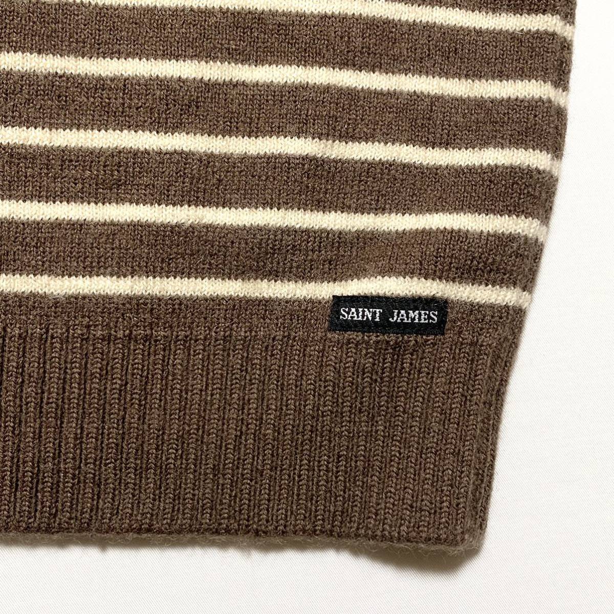 良品 セントジェームス SAINT JAMES 肩ボタン ボーダー ショート