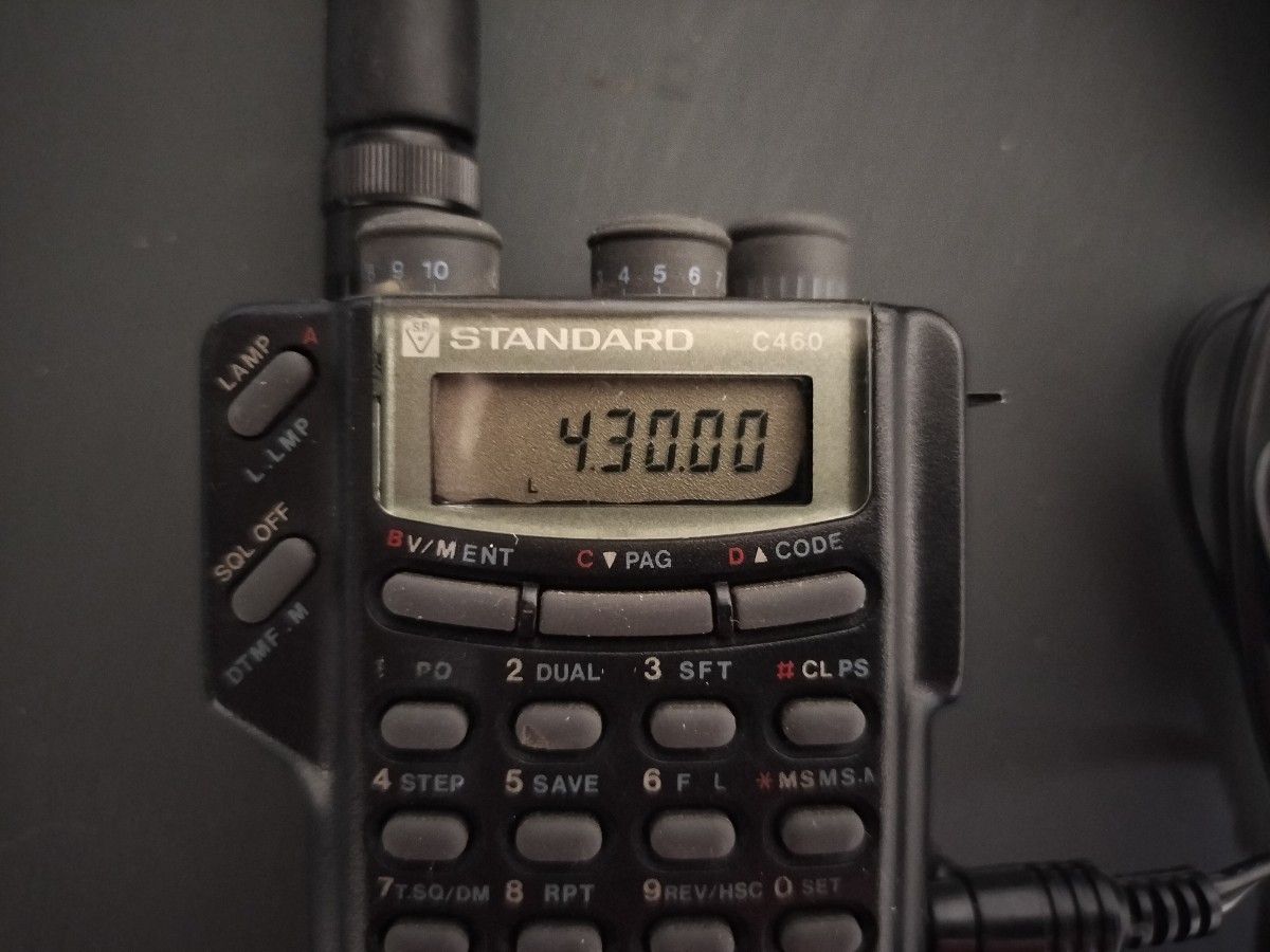 スタンダード C460 430 MHz アマチュア無線ハンディー機 アマチュア