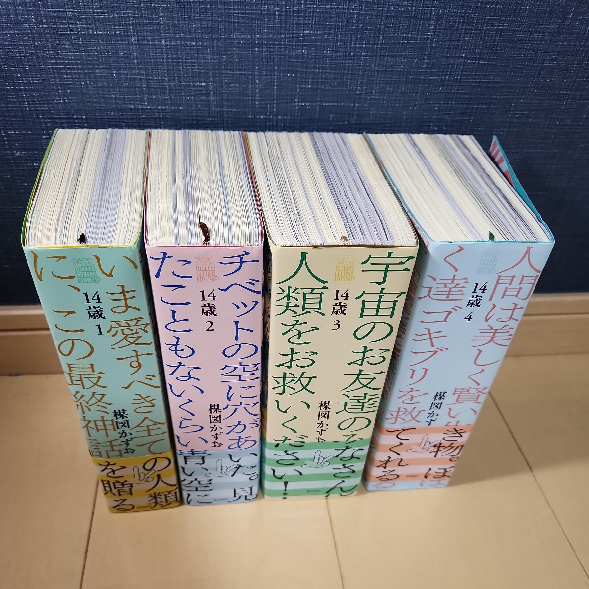 送料無料 14歳 楳図かずお 全4巻 初版 帯付き｜Yahoo!フリマ（旧