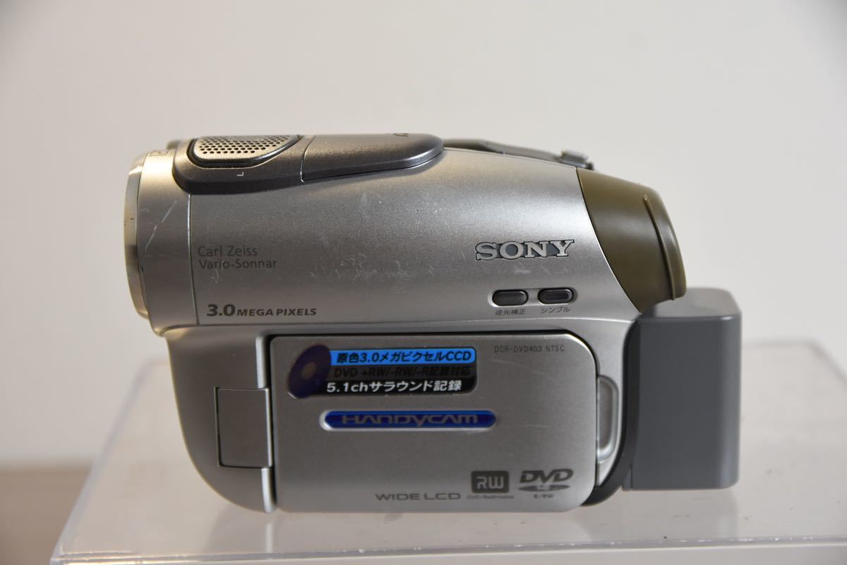 SONY HANDYCAM DCR-DVD403 稼働品フルセット 美品中古品 Amazon.co.jp