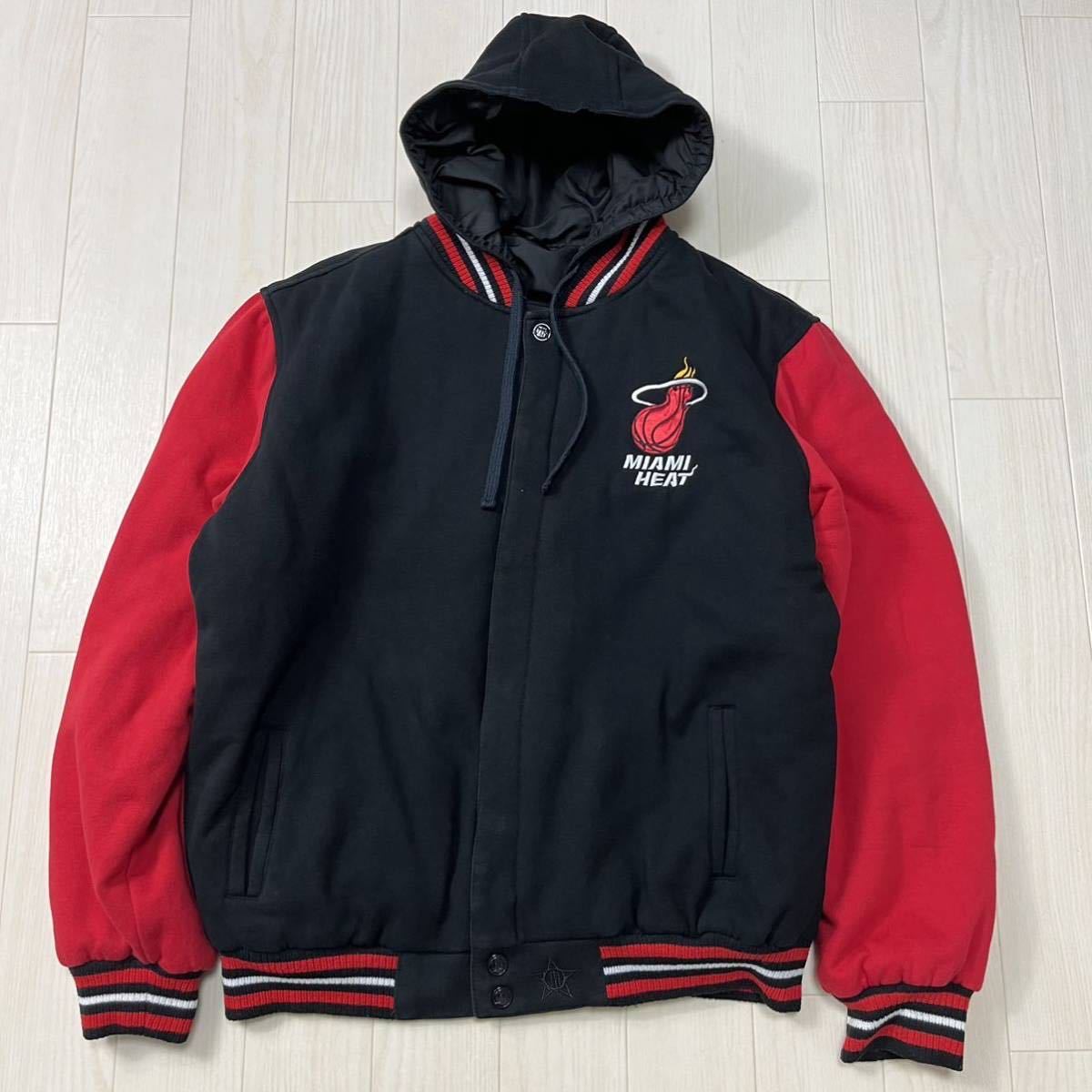 NBA公認 JH Design Miami Heat マイアミ・ヒート フード付き