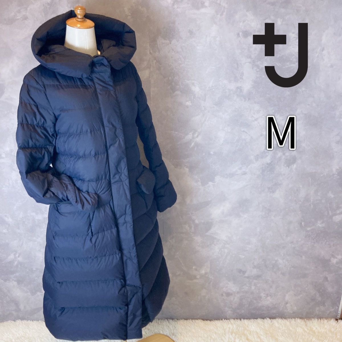 UNIQLO ユニクロ +J ウルトラライトダウンフーデットコート ロング
