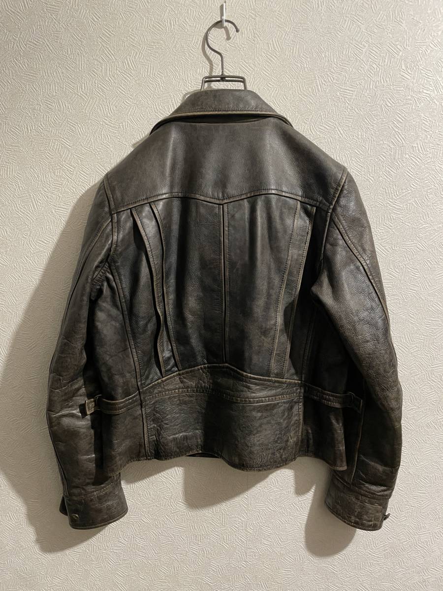 ◯ Ralph Lauren レザー アビエイター ジャケット / ダブル ライダース