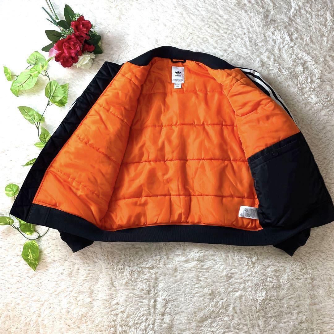 極暖/希少XLサイズ】adidas MA1 MA-1 BOMBER PADDED JACKET アディダス