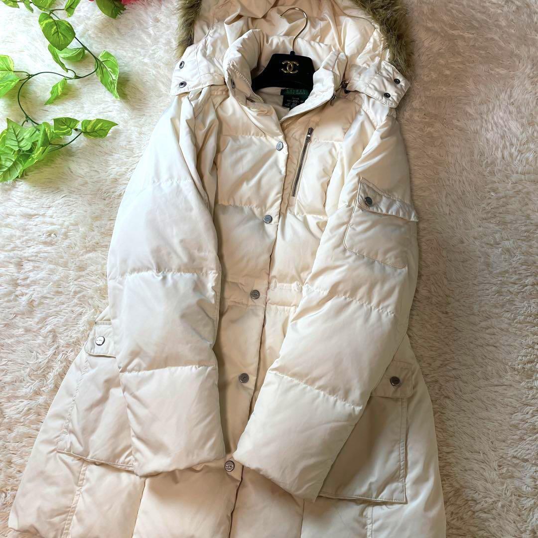 大きいサイズLAUREN RALPH LAUREN ラルフローレン ダウンコート ロング