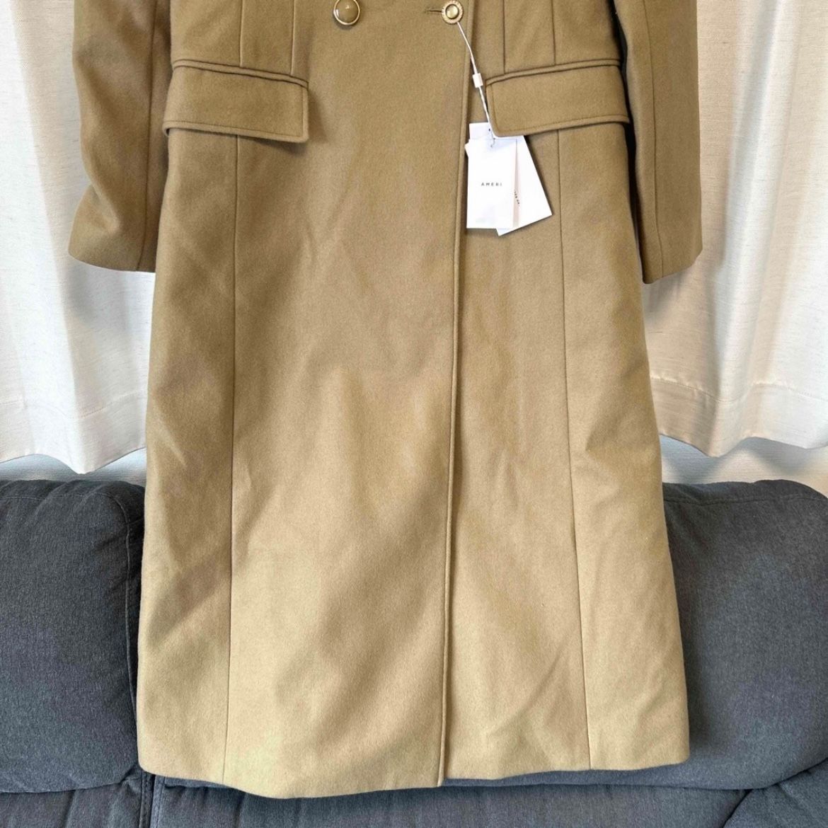 AMERI】WAIST SHAPE ASSORT BUTTON COAT｜Yahoo!フリマ（旧PayPayフリマ）