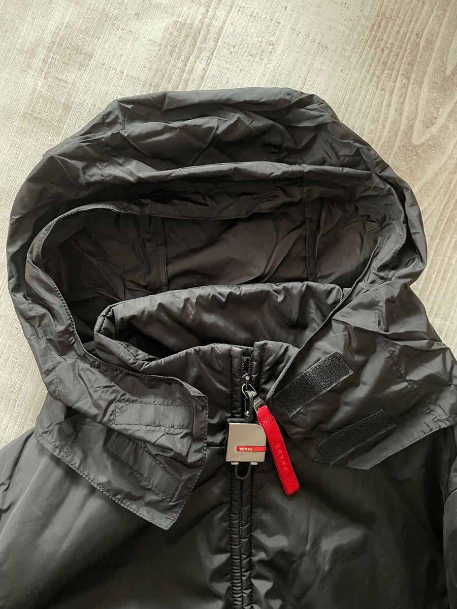 プラダスポーツ 中綿 ナイロンジャケット ブルゾン 40 PRADA SPORT