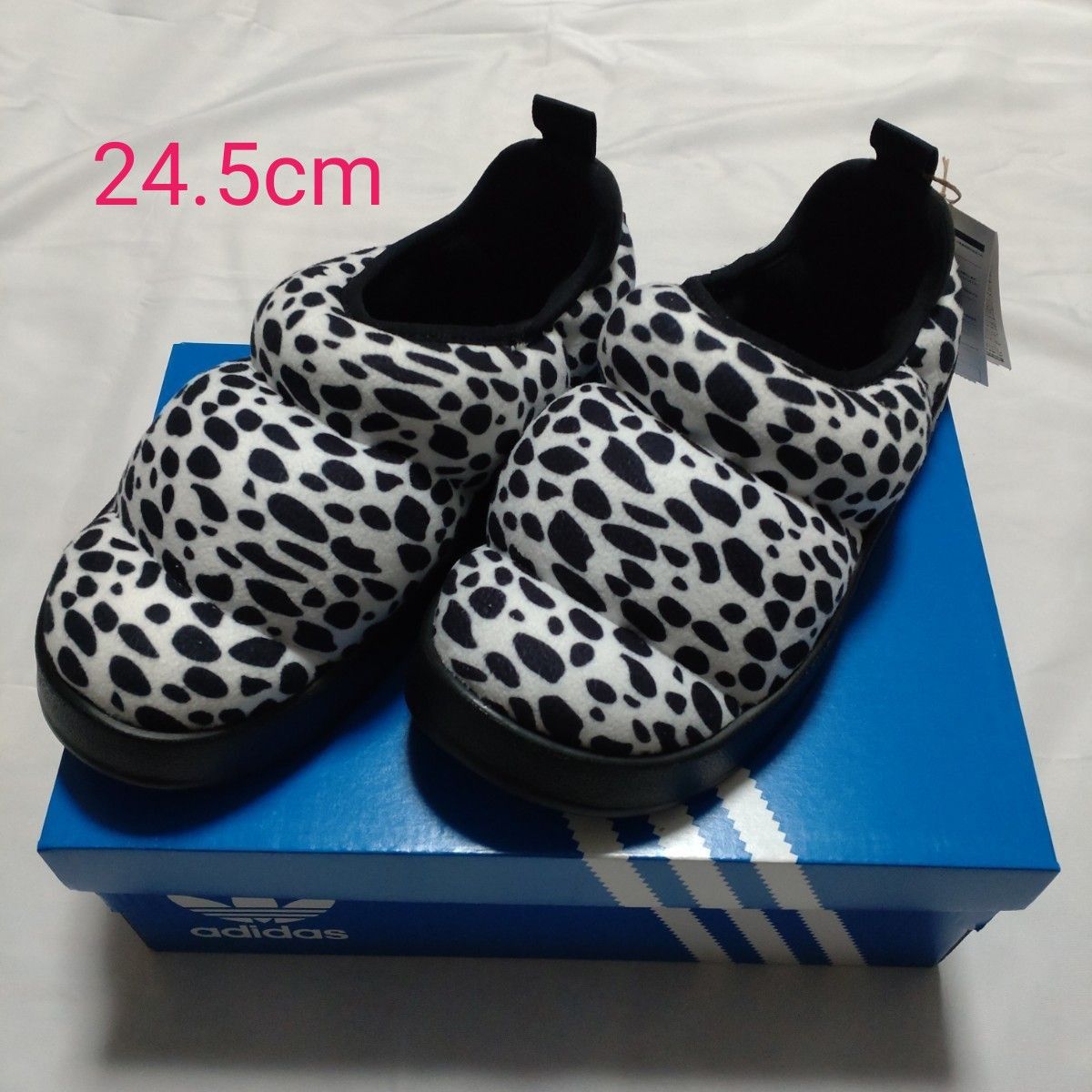 adidas】新品 PUFFYLETTE パフィレッタ 24 5cm ダルメシアン｜Yahoo
