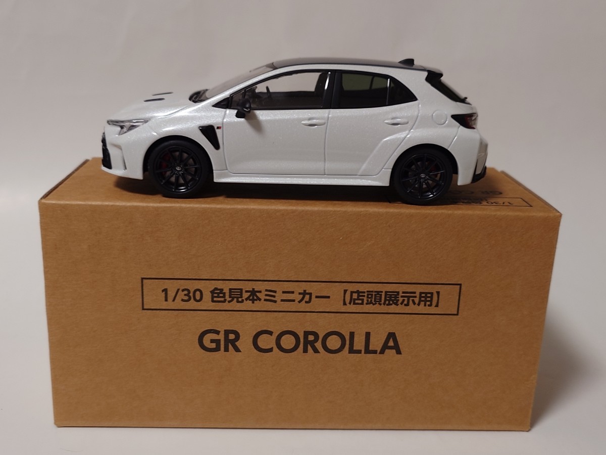 Yahoo!オークション - 1/30 トヨタ GRカローラ GR COROLLA 非売品 カラ