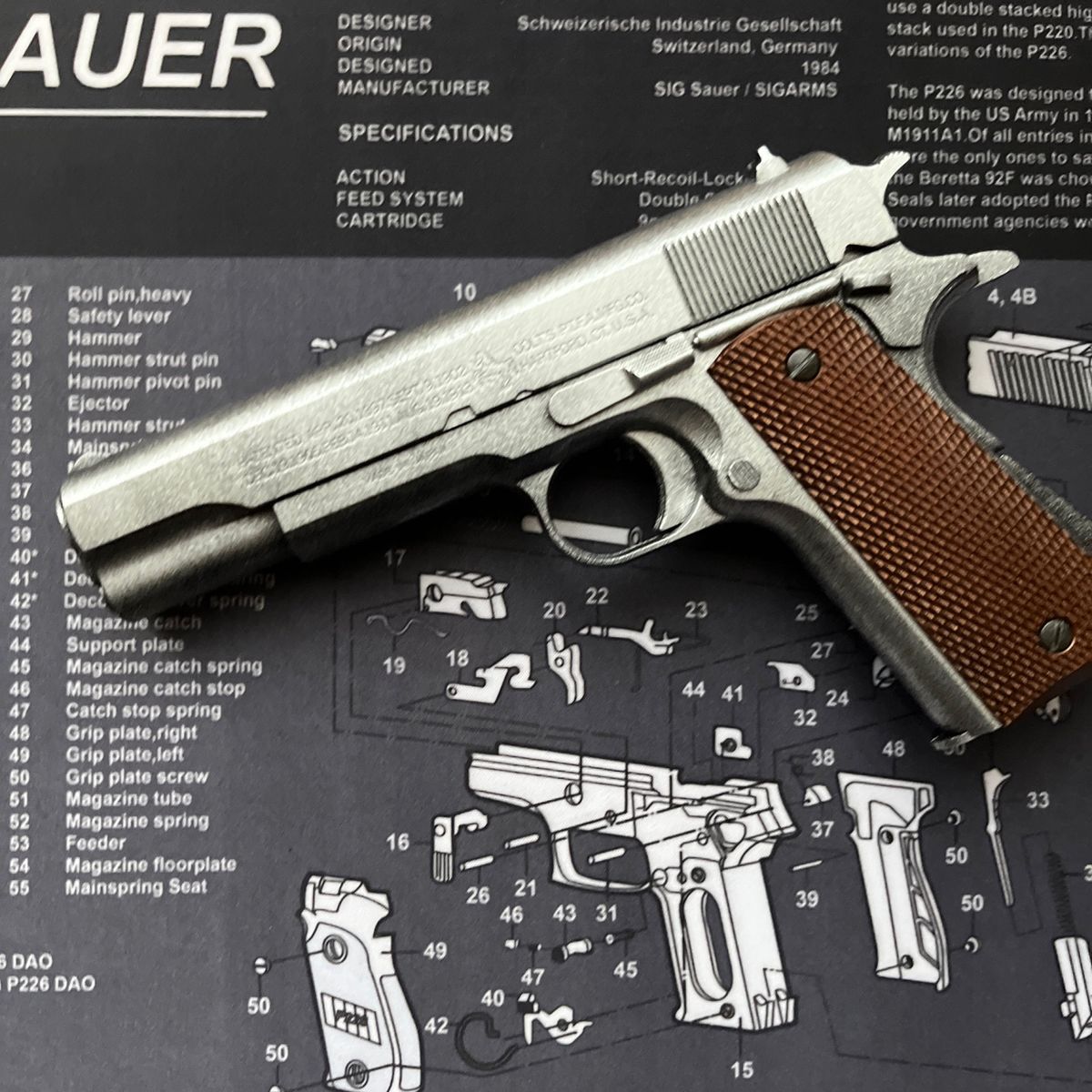 東京マルイ コルトガバメント M1911 リアルダメージ塗装｜Yahoo!フリマ