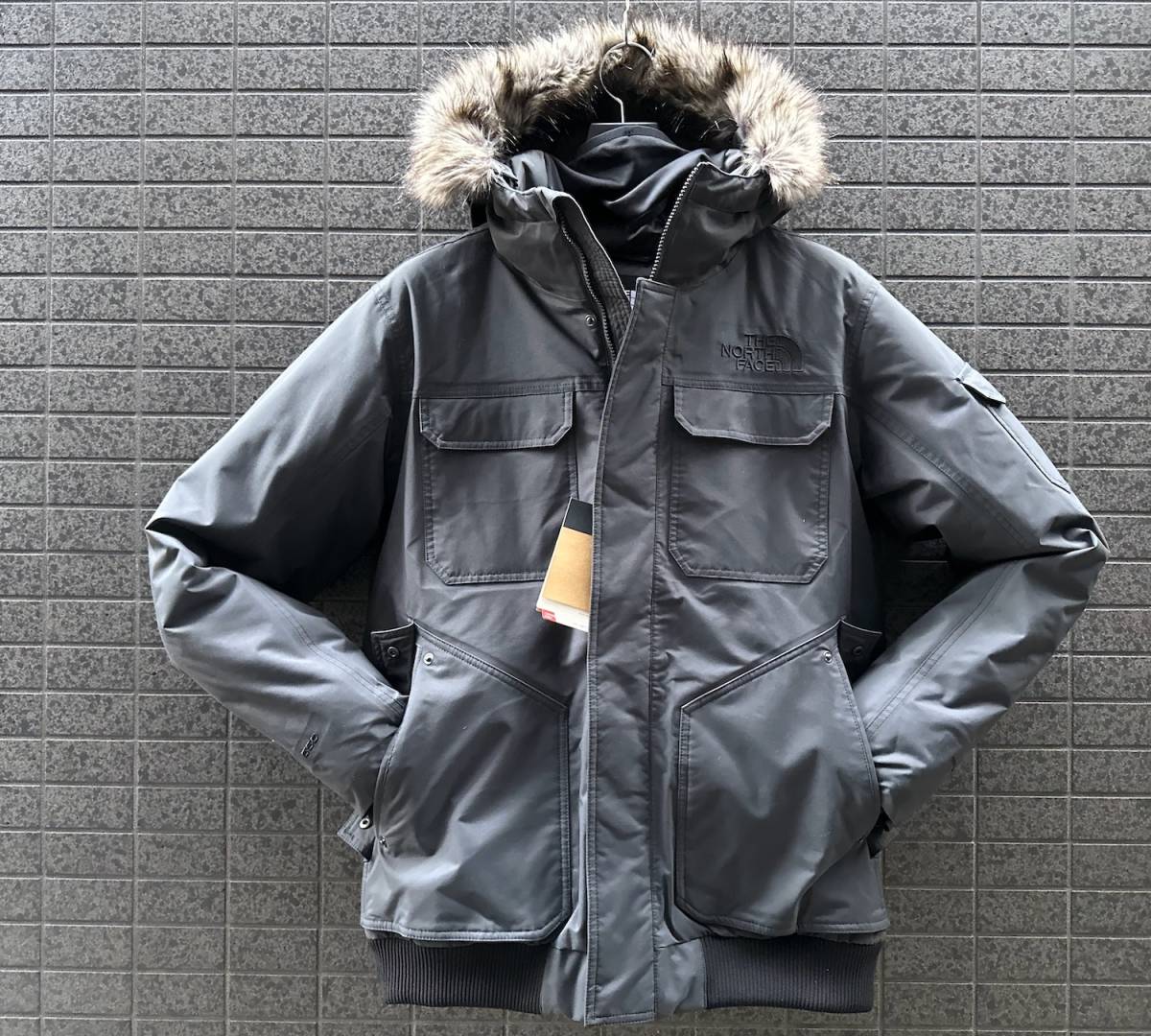 モデル出品 新品 3XLサイズ ノースフェイス ゴッサム パーカー付グース