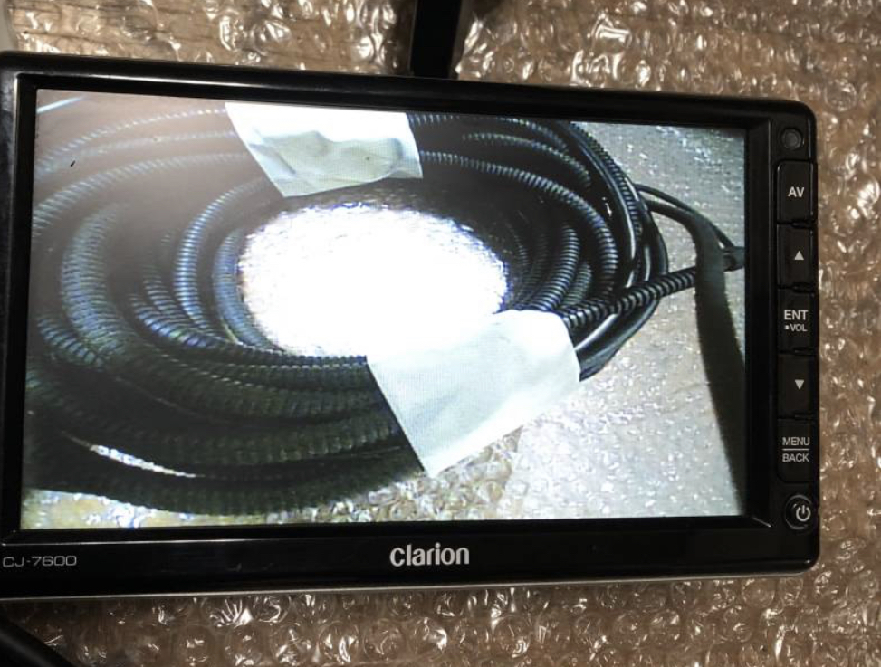 美品 送料無料 Clarion クラリオン バックカメラ バックモニター CJ